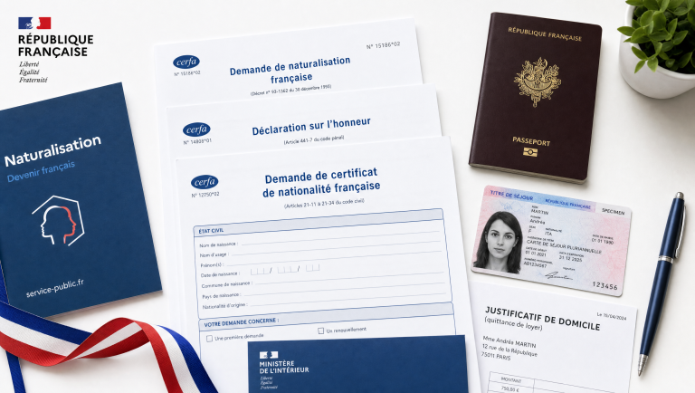Attestation sur l&rsquo;honneur pour naturalisation : modèle gratuit 2026 (Word + PDF)